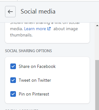 pinterest share button