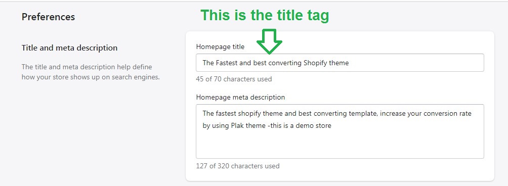 Title tag