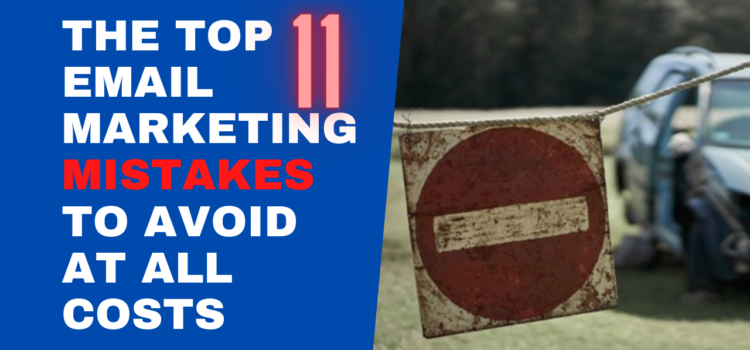 top marketing mistakes